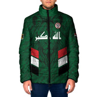 Custom Football 2026 Iraq Padded Jacket Go Lions of Mesopotamia