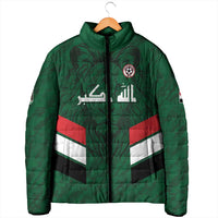 Custom Football 2026 Iraq Padded Jacket Go Lions of Mesopotamia