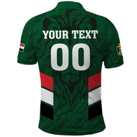 Custom Football 2026 Iraq Polo Shirt Go Lions of Mesopotamia
