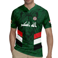 Custom Football 2026 Iraq Rugby Jersey Go Lions of Mesopotamia