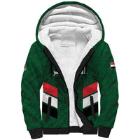 Custom Football 2026 Iraq Sherpa Hoodie Go Lions of Mesopotamia