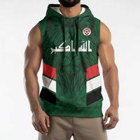 Custom Football 2026 Iraq Sleeveless Hoodie Go Lions of Mesopotamia