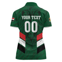 Custom Football 2026 Iraq Women Polo Shirt Go Lions of Mesopotamia