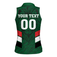 Custom Football 2026 Iraq Women Sleeveless Polo Shirt Go Lions of Mesopotamia