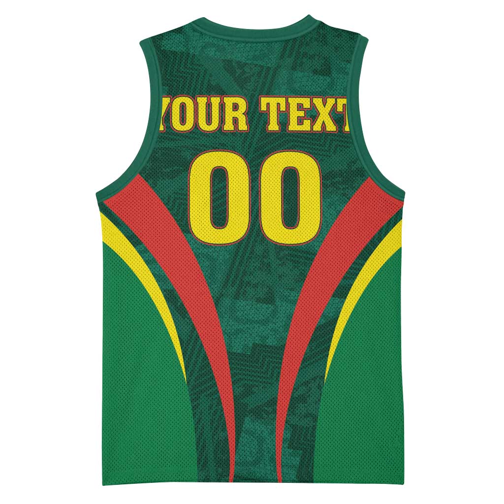 Custom Football 2026 Bolivia Basketball Jersey La Verde Come On