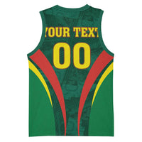Custom Football 2026 Bolivia Basketball Jersey La Verde Come On