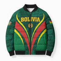 Custom Football 2026 Bolivia Bomber Puffer Jacket La Verde Come On
