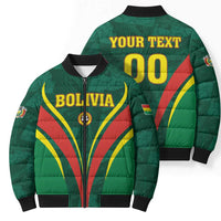 Custom Football 2026 Bolivia Bomber Puffer Jacket La Verde Come On