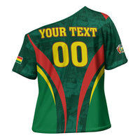 Custom Football 2026 Bolivia Cross Shoulder Shirt La Verde Come On