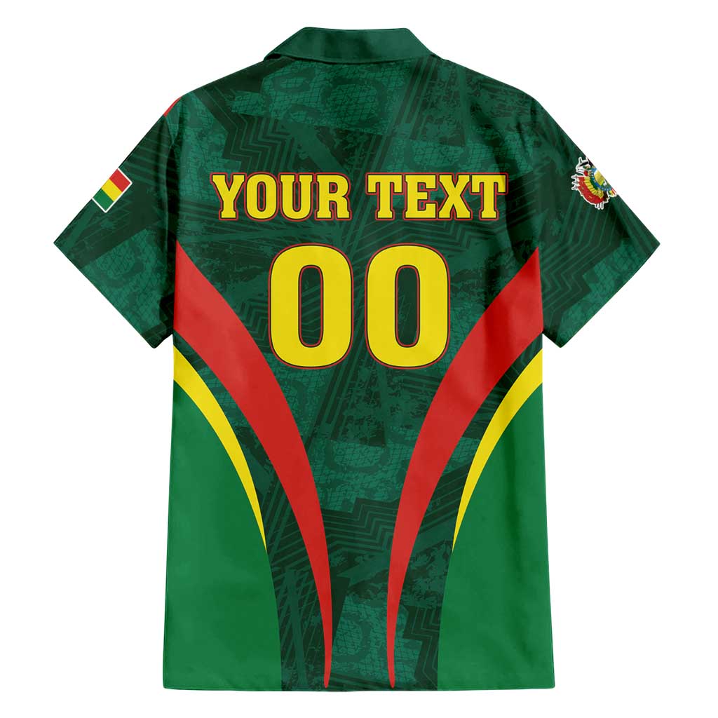 Custom Football 2026 Bolivia Hawaiian Shirt La Verde Come On