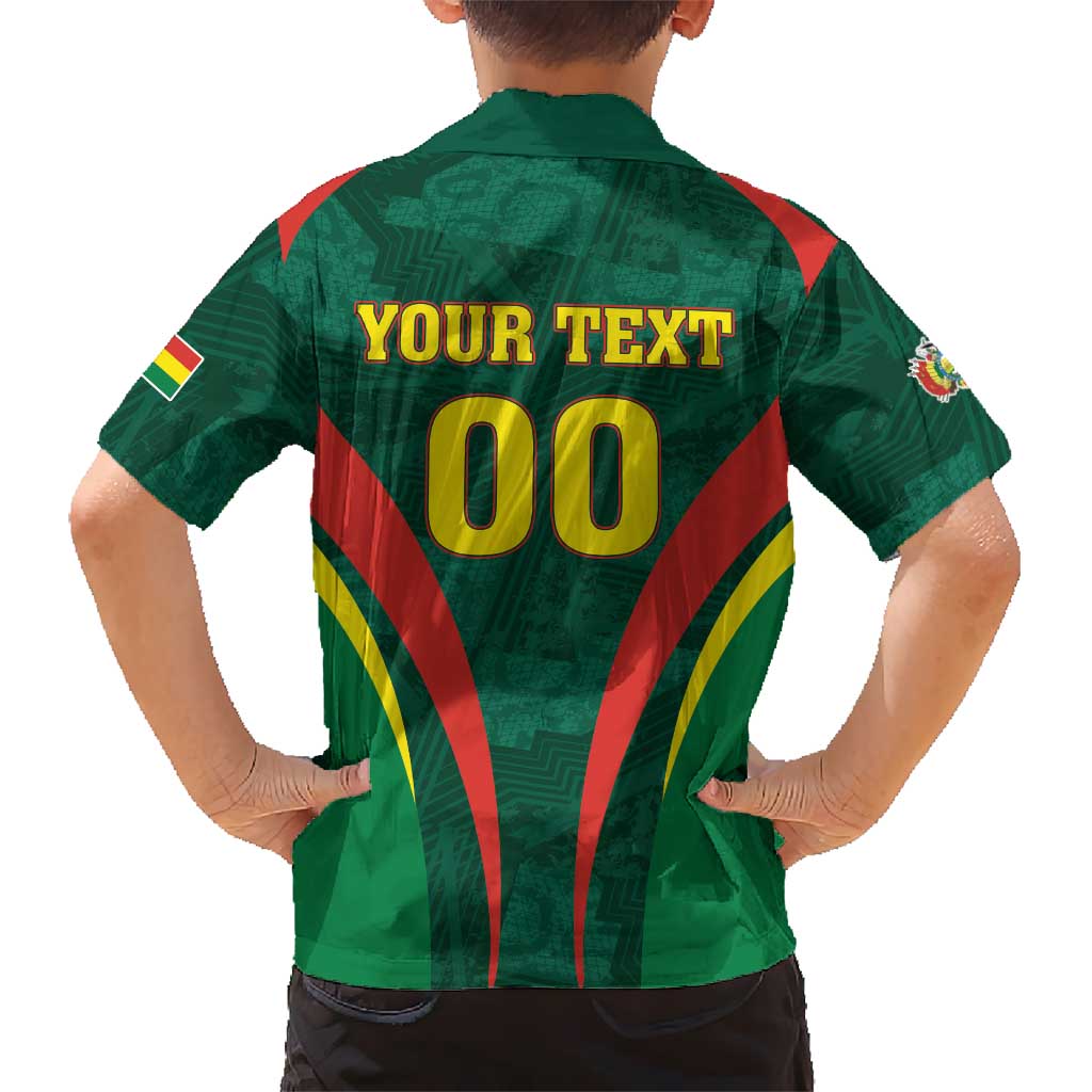 Custom Football 2026 Bolivia Hawaiian Shirt La Verde Come On