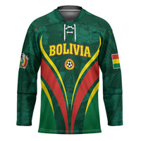 Custom Football 2026 Bolivia Hockey Jersey La Verde Come On