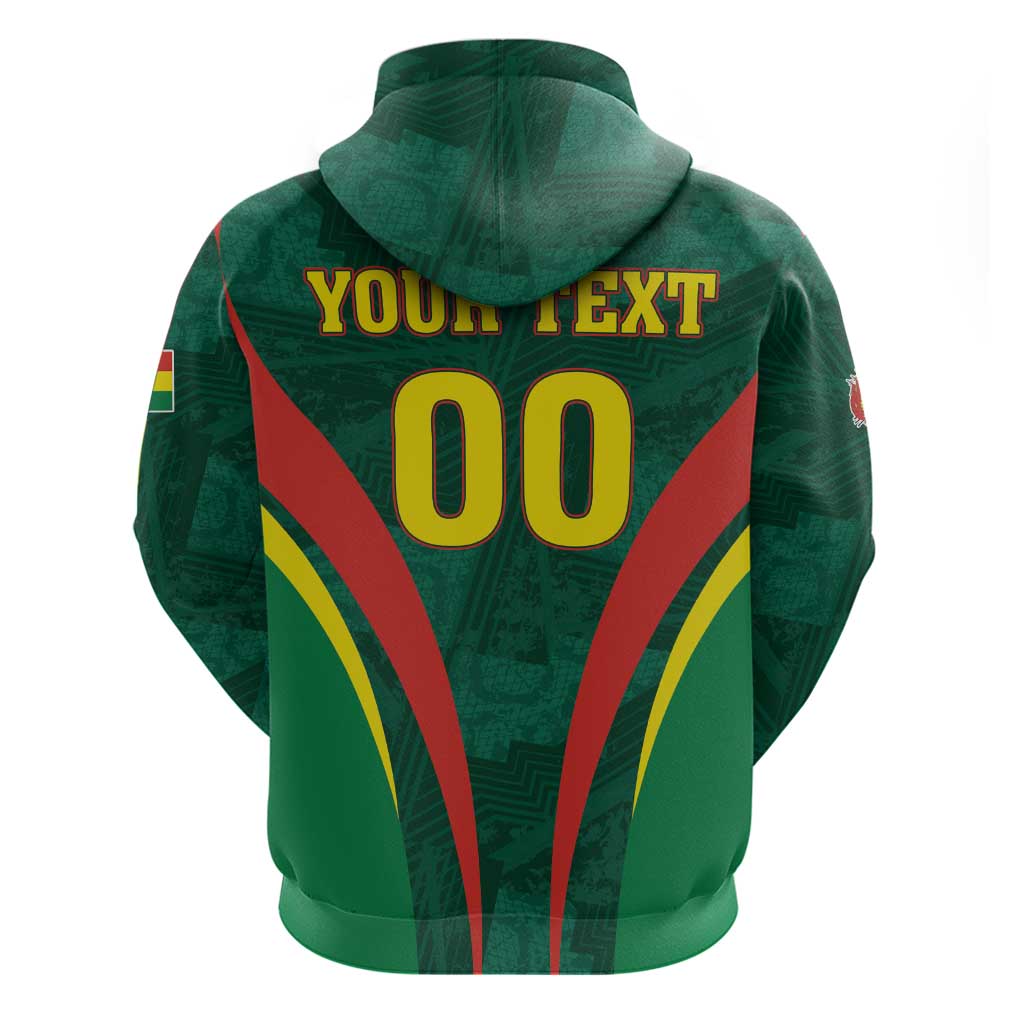 Custom Football 2026 Bolivia Hoodie La Verde Come On