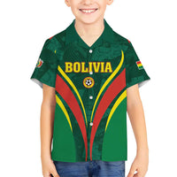 Custom Football 2026 Bolivia Kid Hawaiian Shirt La Verde Come On