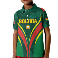 Custom Football 2026 Bolivia Kid Polo Shirt La Verde Come On