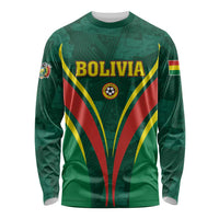 Custom Football 2026 Bolivia Long Sleeve Shirt La Verde Come On
