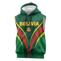 Custom Football 2026 Bolivia Sleeveless Hoodie La Verde Come On