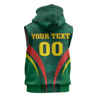 Custom Football 2026 Bolivia Sleeveless Hoodie La Verde Come On