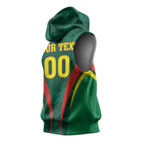 Custom Football 2026 Bolivia Sleeveless Hoodie La Verde Come On
