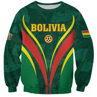 Custom Football 2026 Bolivia Sweatshirt La Verde Come On