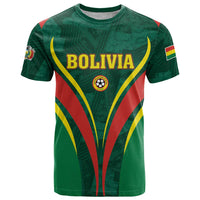 Custom Football 2026 Bolivia T Shirt La Verde Come On