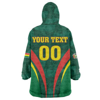 Custom Football 2026 Bolivia Wearable Blanket Hoodie La Verde Come On