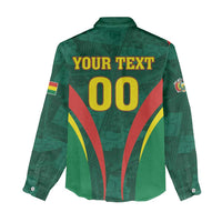 Custom Football 2026 Bolivia Women Casual Shirt La Verde Come On
