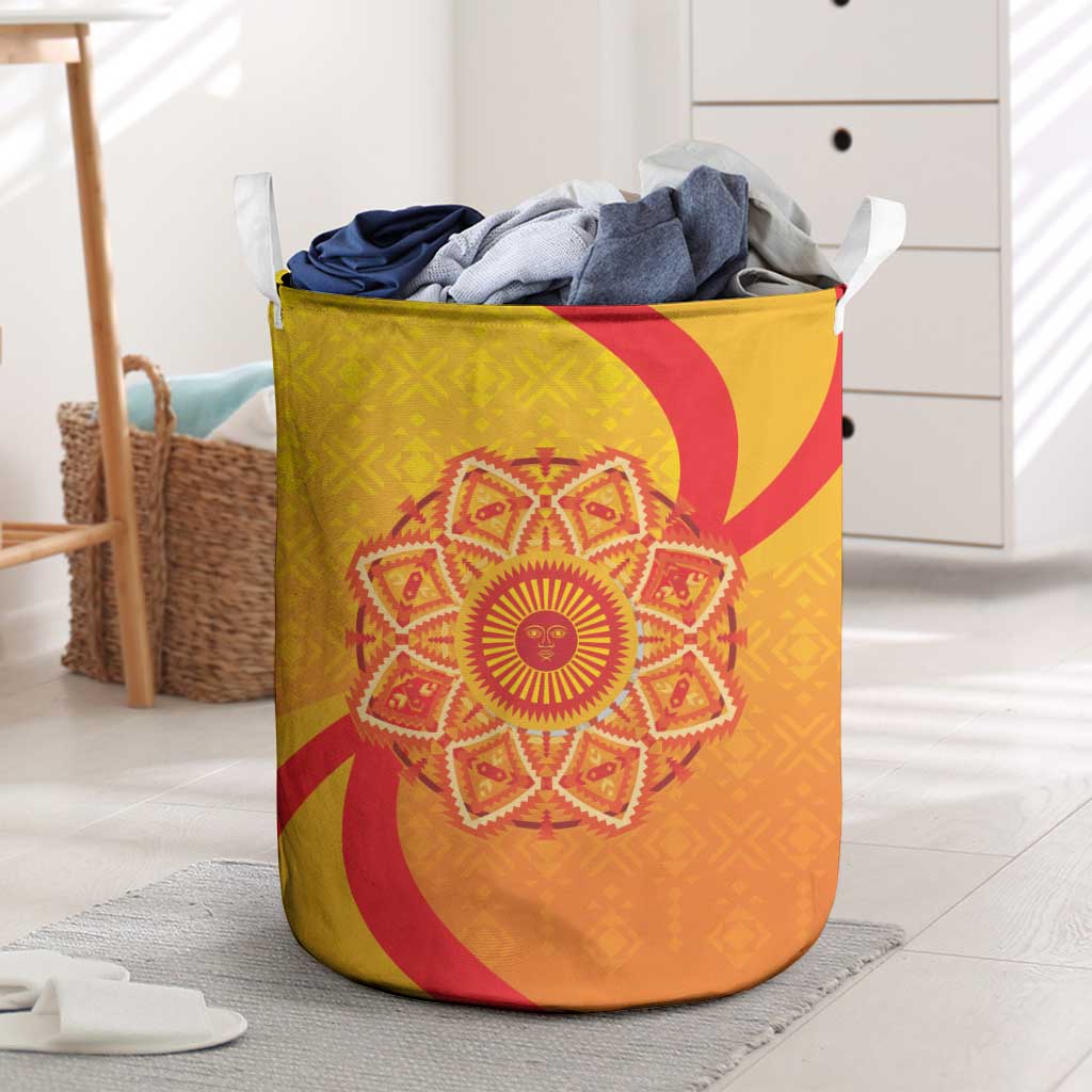 Inti Raymi Laundry Basket Inca Empire Spirit