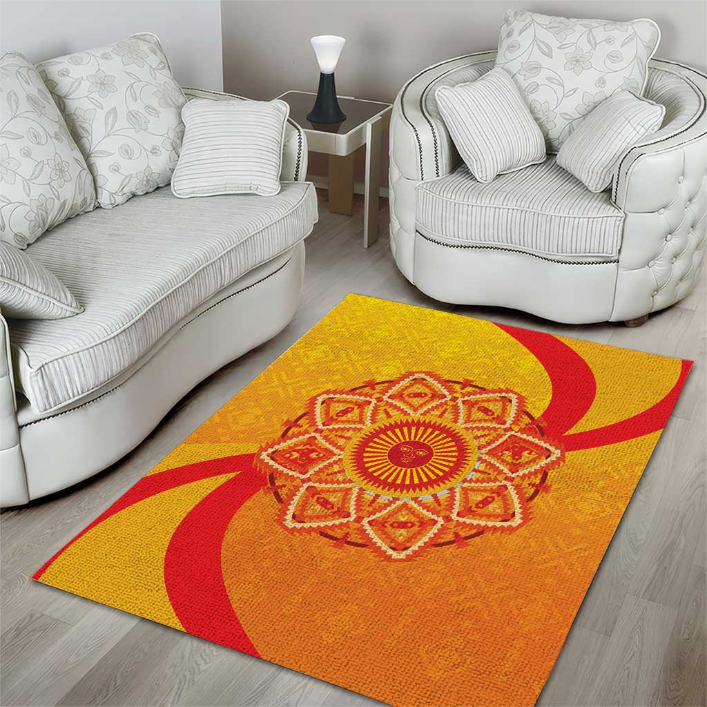 Inti Raymi Area Rug Inca Empire Spirit