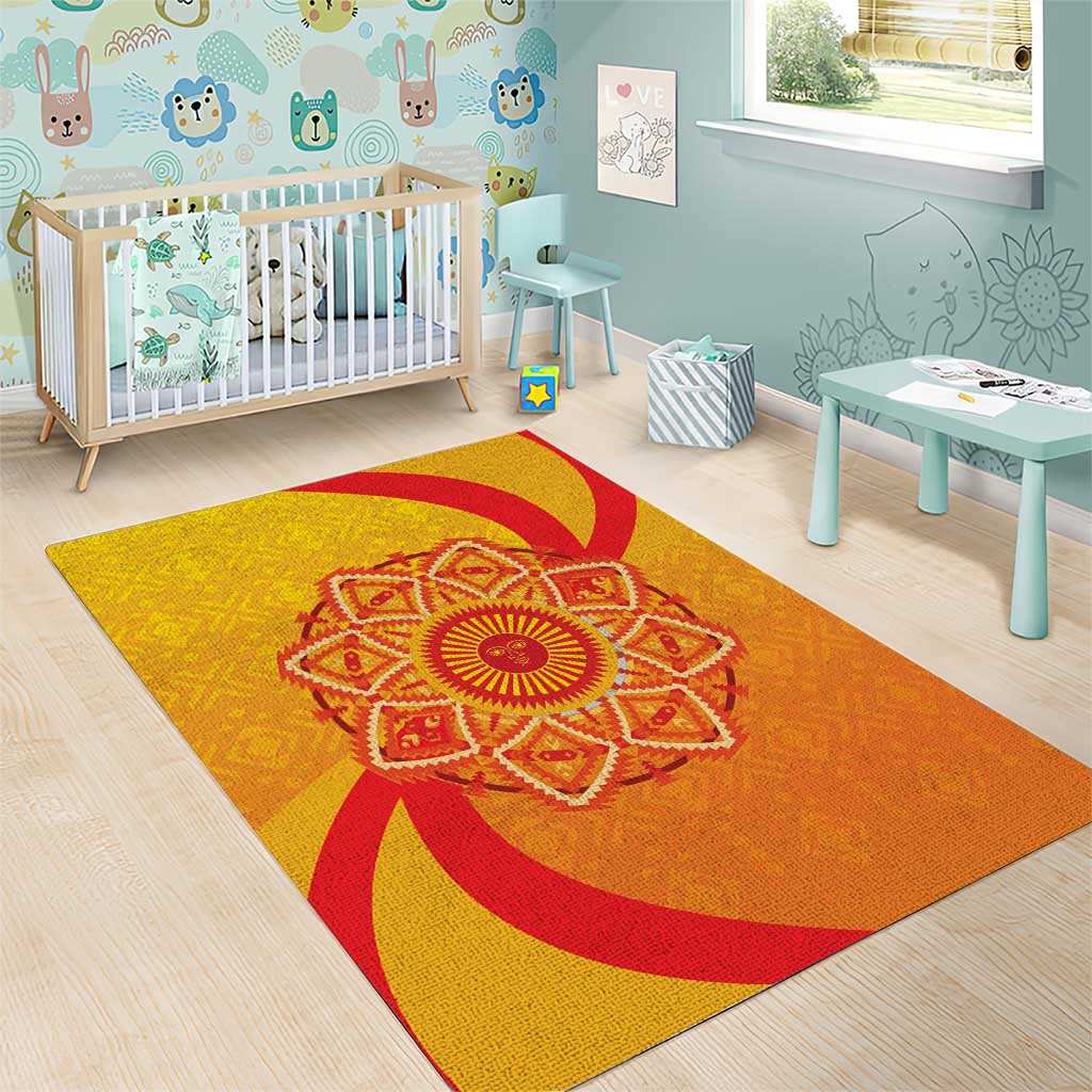 Inti Raymi Area Rug Inca Empire Spirit