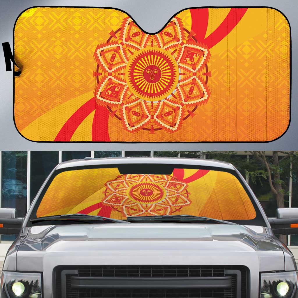 Inti Raymi Auto Sun Shade Inca Empire Spirit