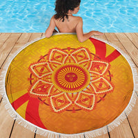 Inti Raymi Beach Blanket Inca Empire Spirit
