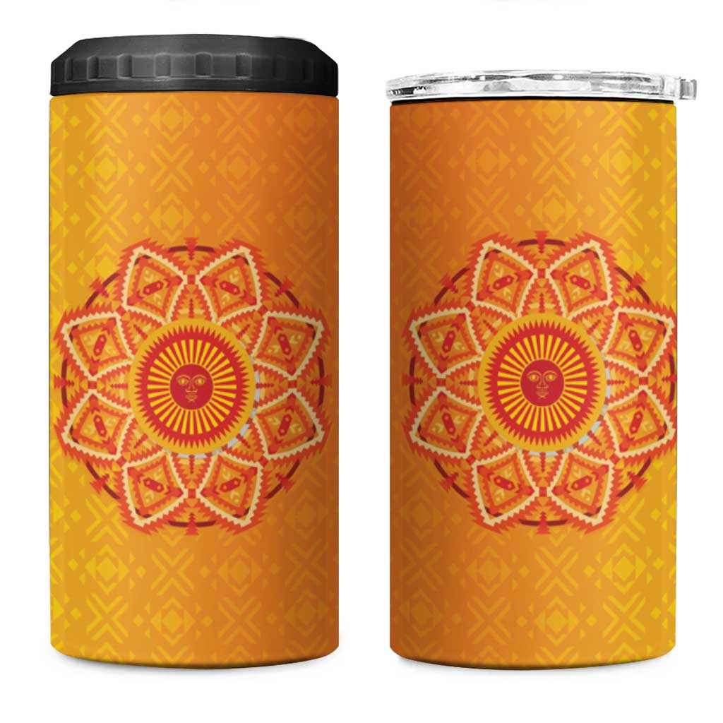Inti Raymi 4 in 1 Can Cooler Tumbler Inca Empire Spirit