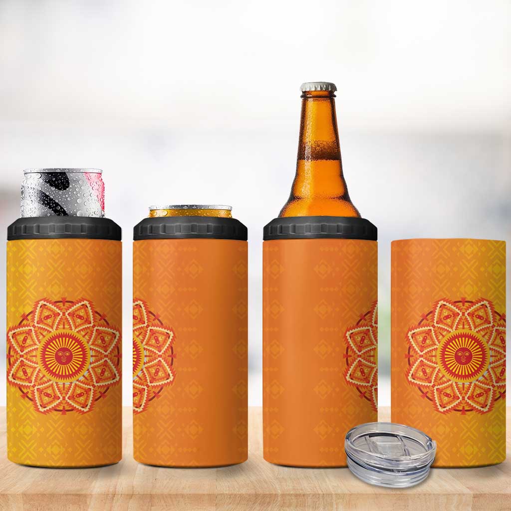 Inti Raymi 4 in 1 Can Cooler Tumbler Inca Empire Spirit