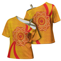 Inti Raymi Cross Shoulder Shirt Inca Empire Spirit