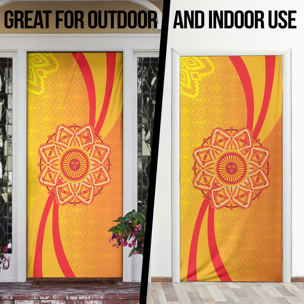 Inti Raymi Door Cover Inca Empire Spirit