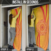 Inti Raymi Door Cover Inca Empire Spirit
