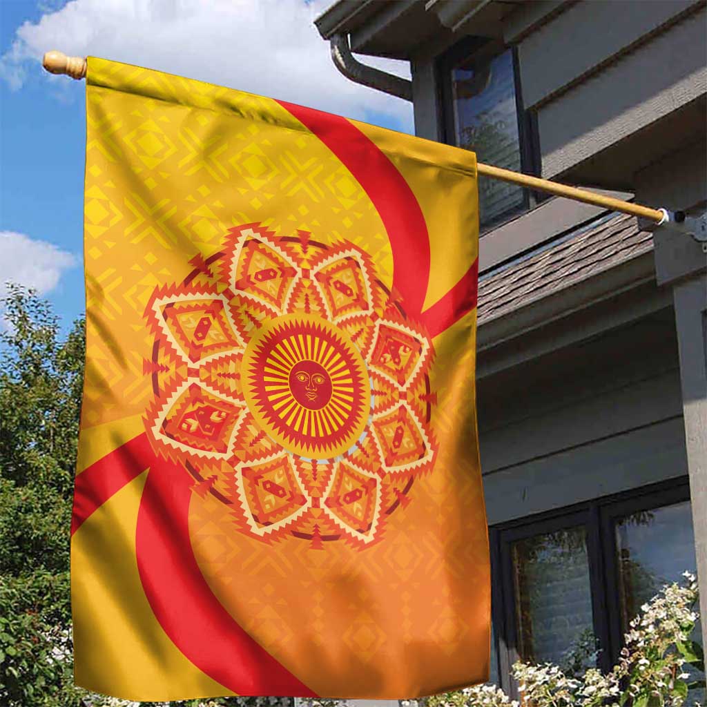 Inti Raymi Garden Flag Inca Empire Spirit
