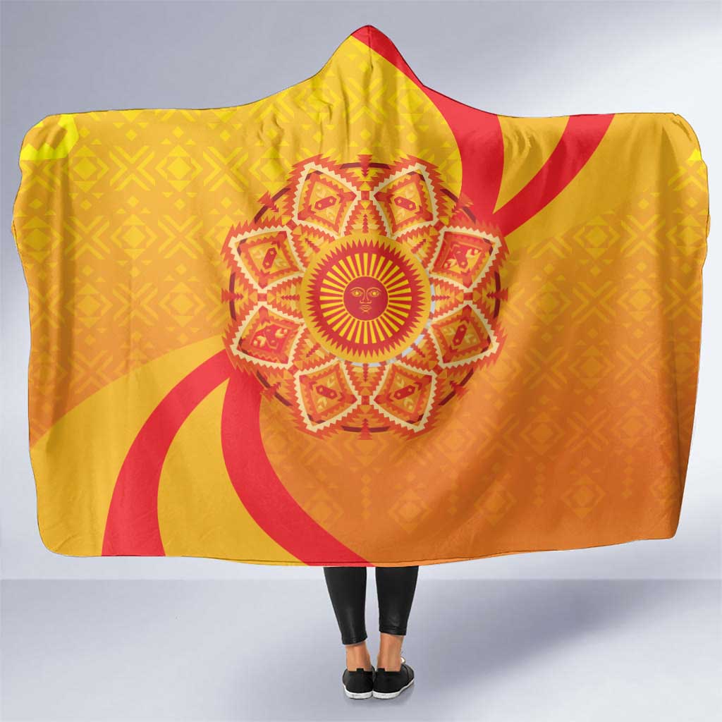 Inti Raymi Hooded Blanket Inca Empire Spirit