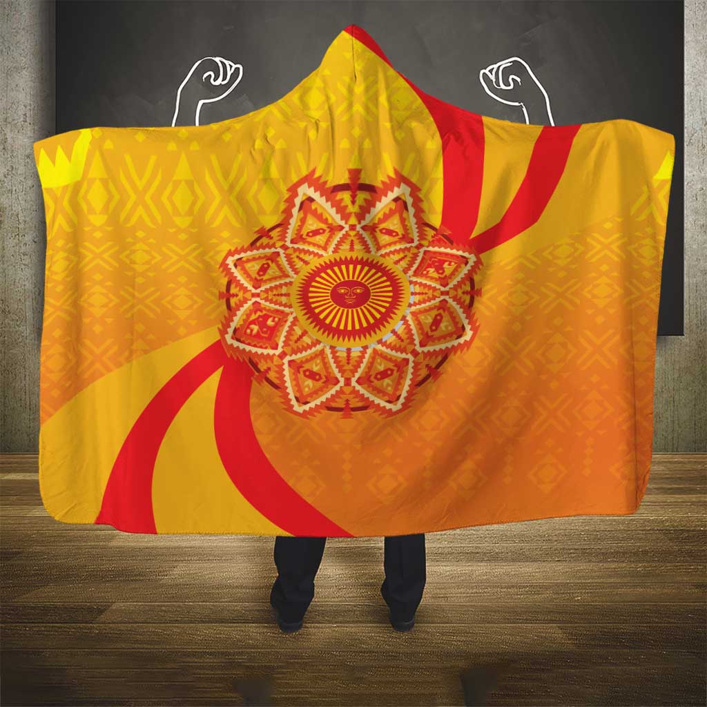 Inti Raymi Hooded Blanket Inca Empire Spirit