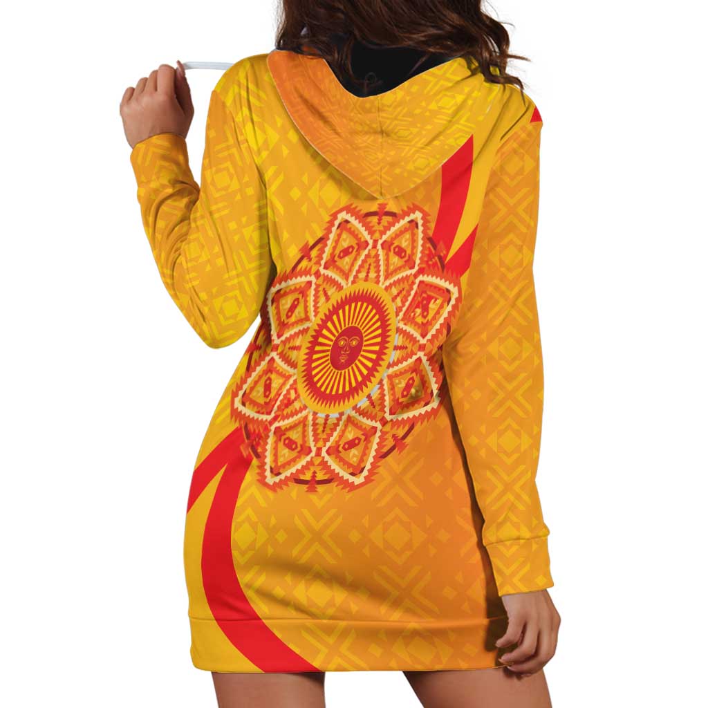 Inti Raymi Hoodie Dress Inca Empire Spirit