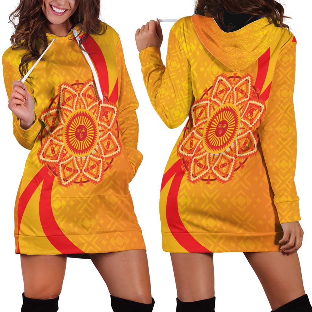 Inti Raymi Hoodie Dress Inca Empire Spirit