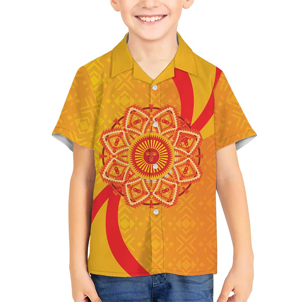 Inti Raymi Kid Hawaiian Shirt Inca Empire Spirit