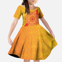 Inti Raymi Kid Short Sleeve Dress Inca Empire Spirit