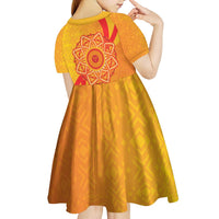 Inti Raymi Kid Short Sleeve Dress Inca Empire Spirit