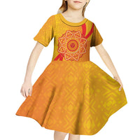 Inti Raymi Kid Short Sleeve Dress Inca Empire Spirit