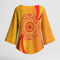 Inti Raymi Kimono Sleeve Blouse Inca Empire Spirit