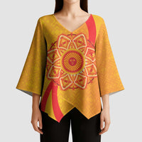 Inti Raymi Kimono Sleeve Blouse Inca Empire Spirit