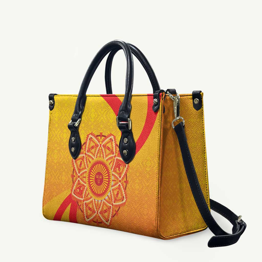 Inti Raymi Leather Bag Inca Empire Spirit