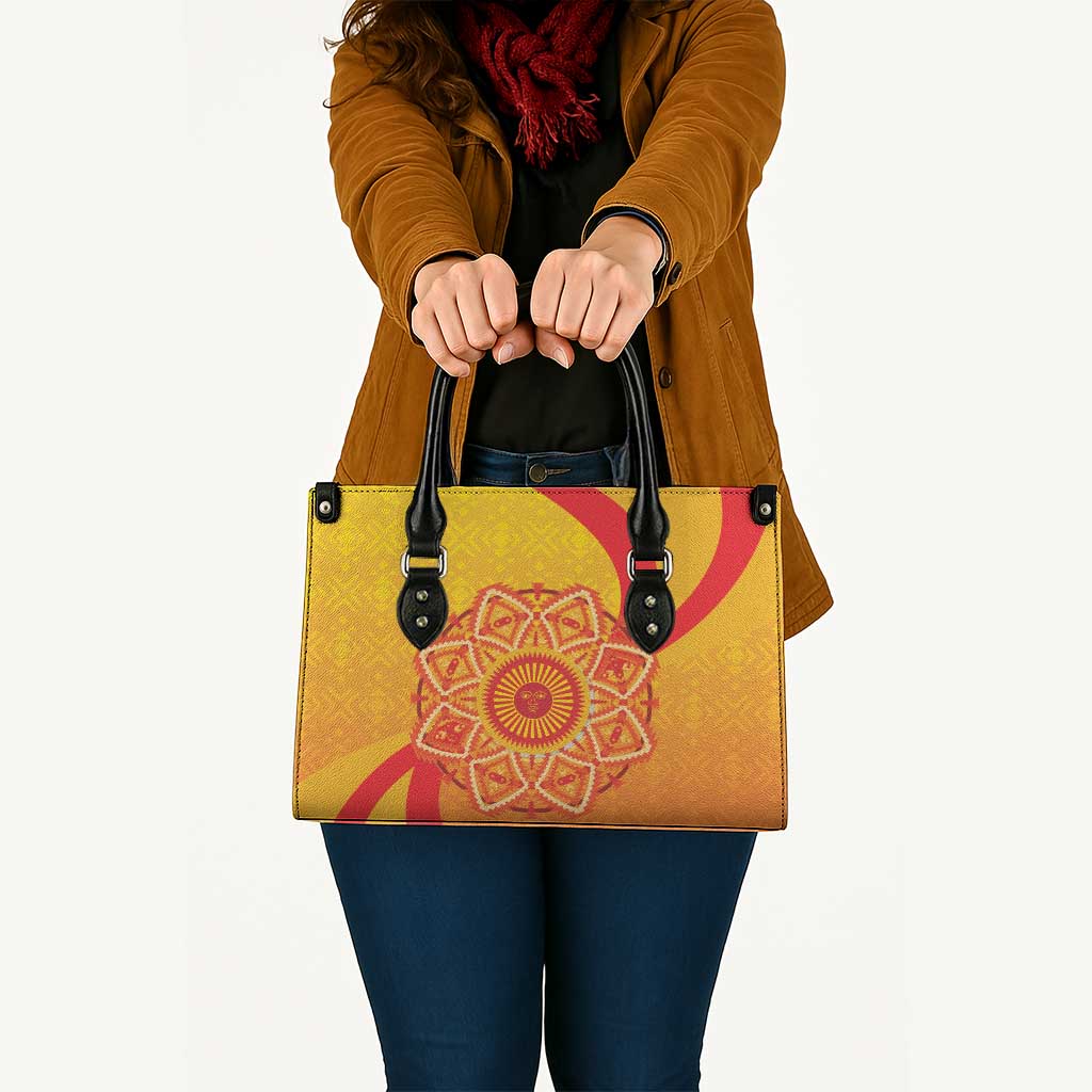 Inti Raymi Leather Bag Inca Empire Spirit